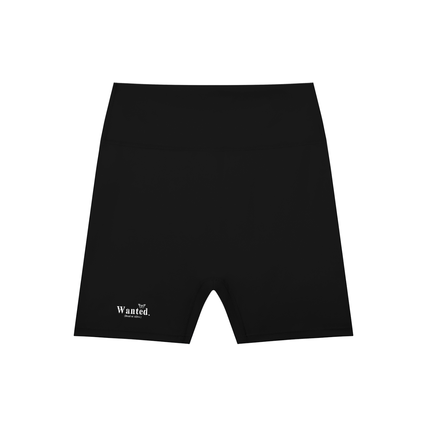 Women's High-Waisted "WANTED." Biker Shorts (+COLORS)