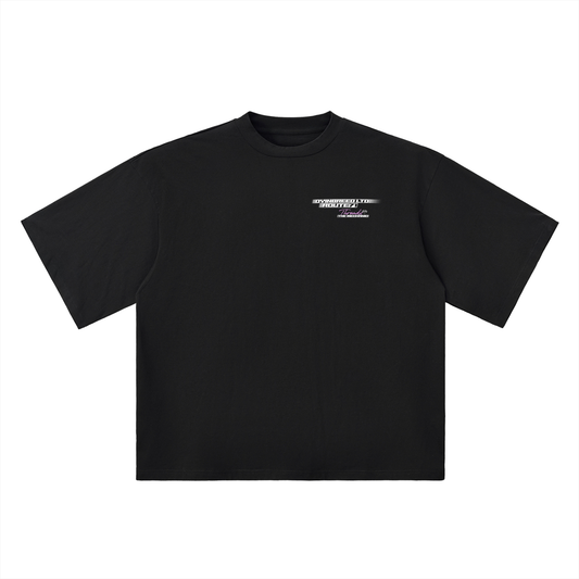 Oversized "ROUTE 71." Drop Shoulder Tee