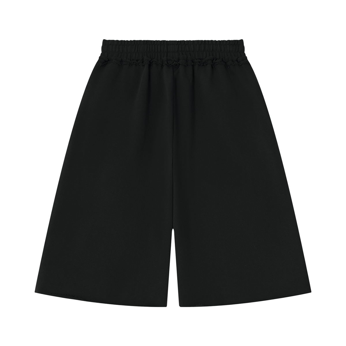 "LOWKEY." Heavyweight Raw Edge Shorts