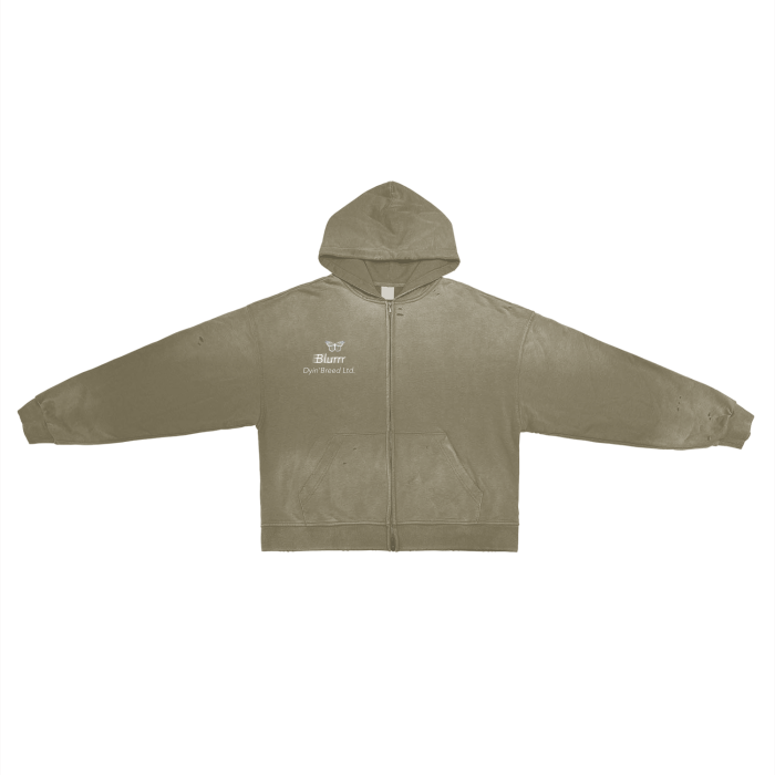 Post-Apocalyptic "270" Zip Hoodie (LIGHT)