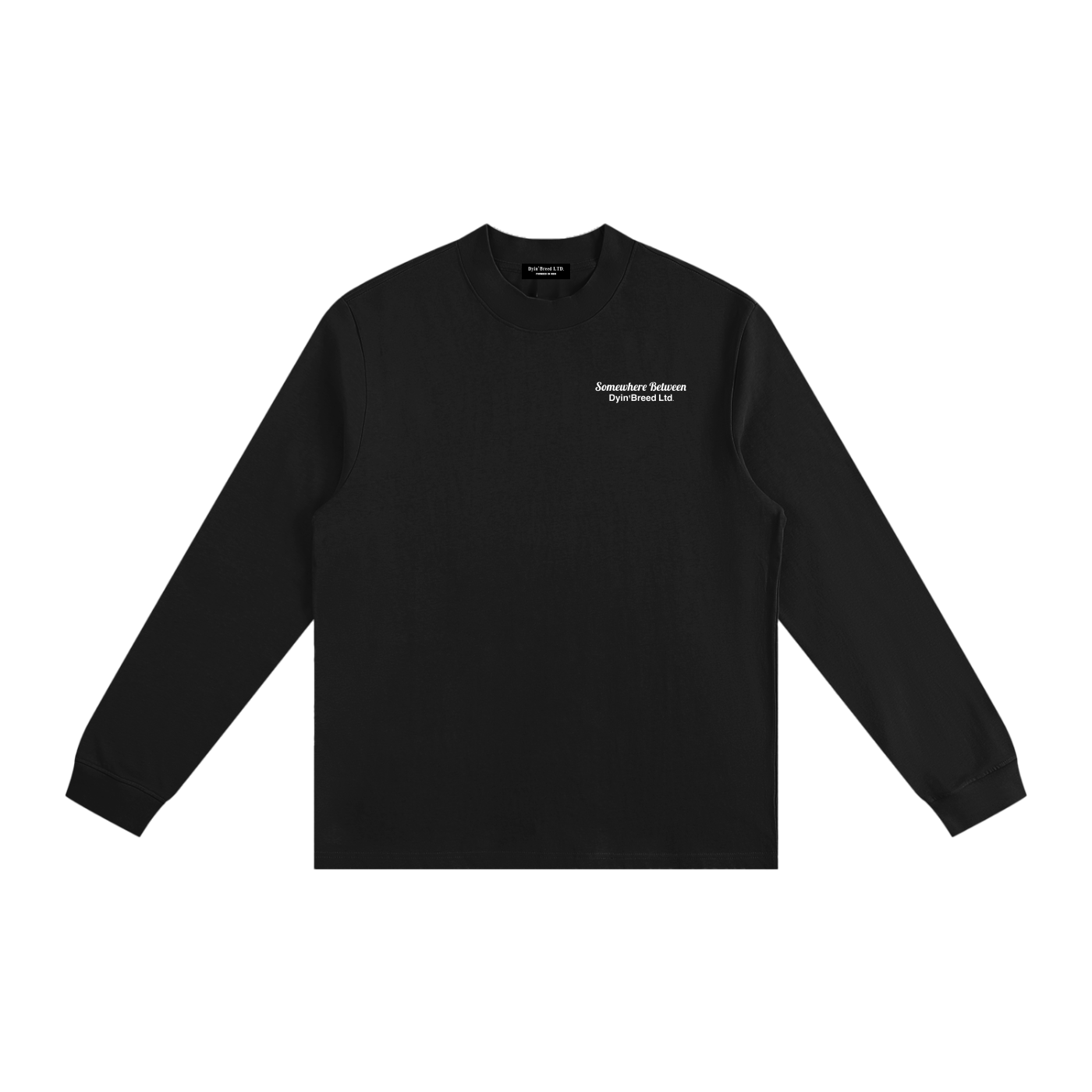 "Living and Dying." Essential Tee (WHITEout)