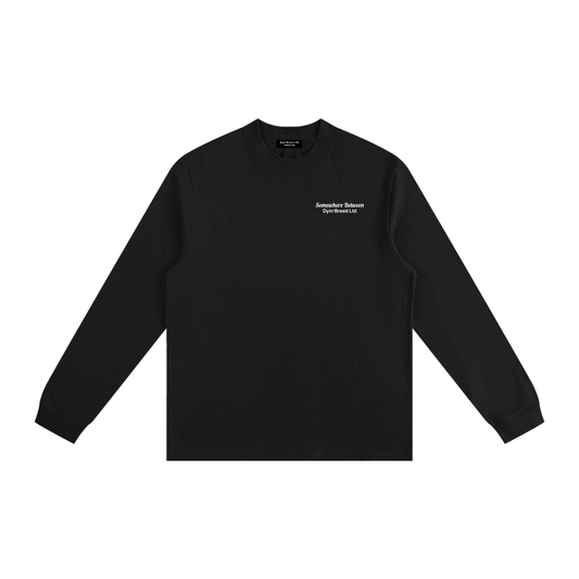 "Living and Dying." Essential Tee (WHITEout)
