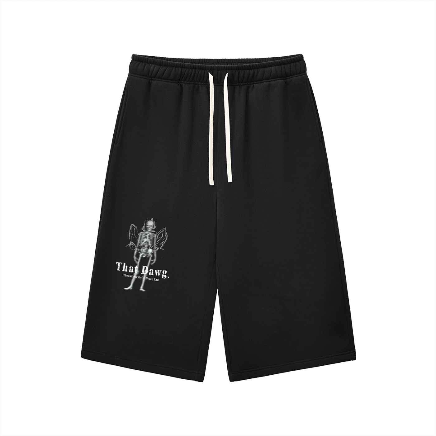 "THAT DAWG." Three-quarter Sweatshorts