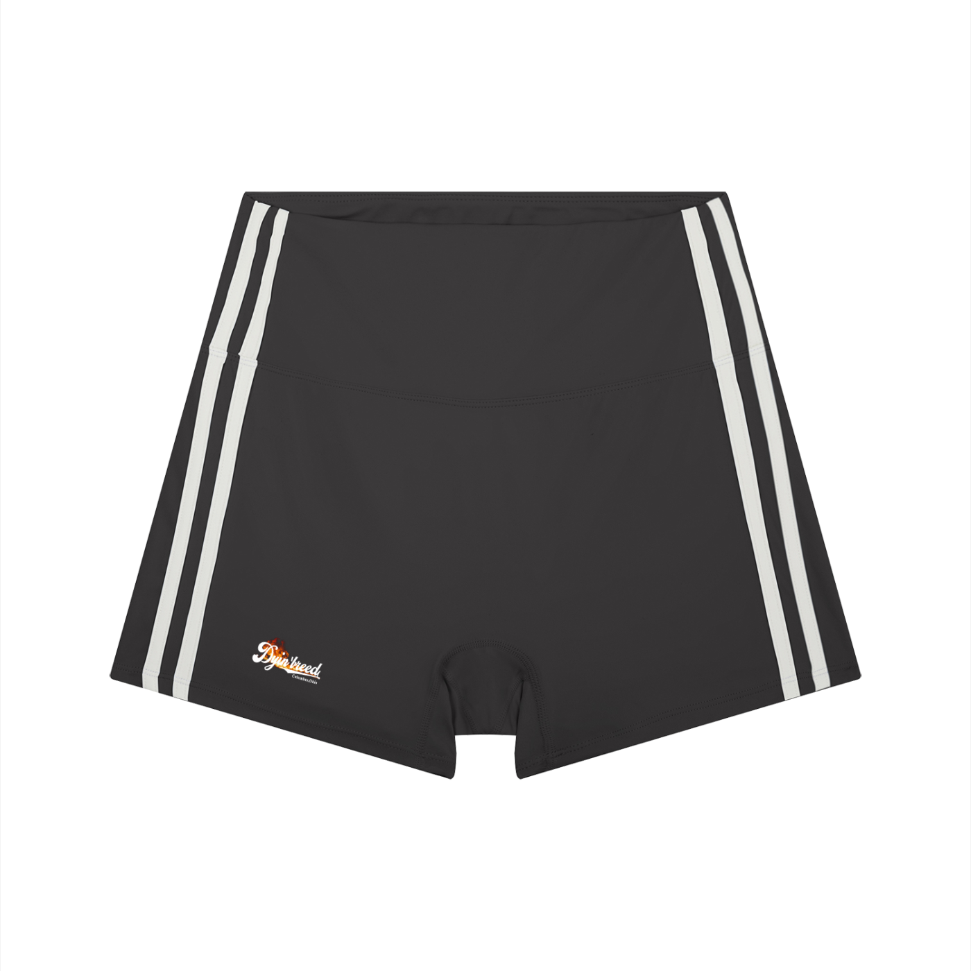 Women’s "BALLPARK." High-Waist Color Block Yoga Shorts