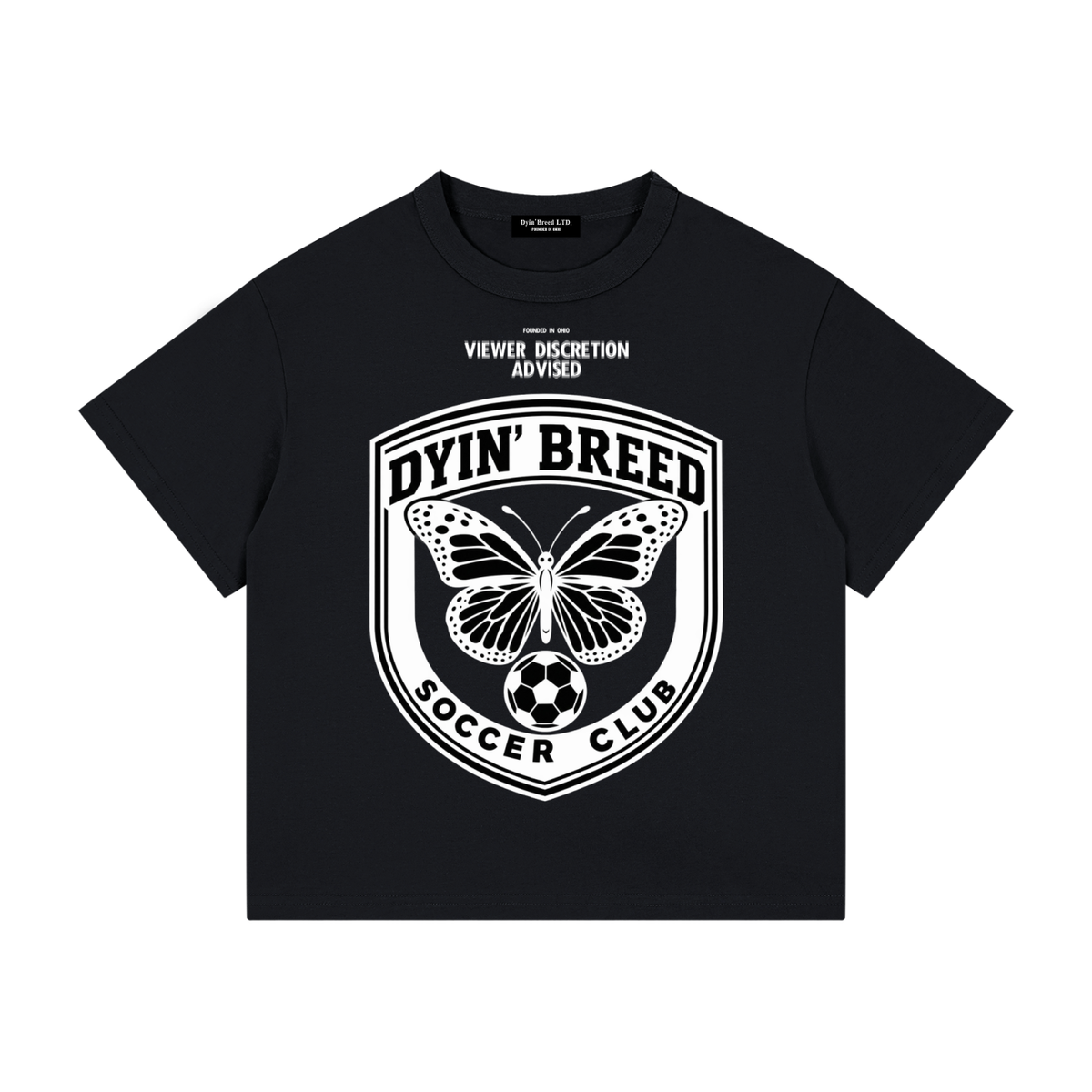 Kid's "SOCCER CLUB." Drop Shoulder Tee