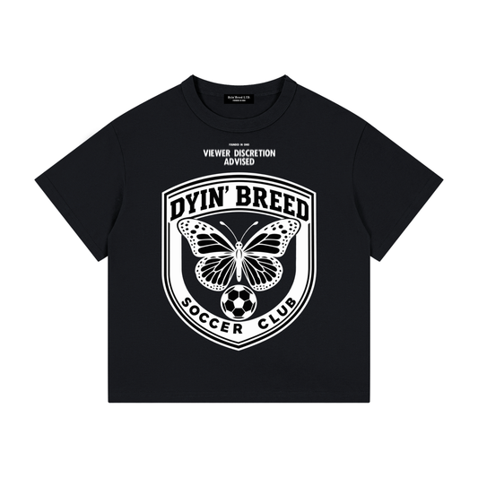 Kid's "SOCCER CLUB." Drop Shoulder Tee