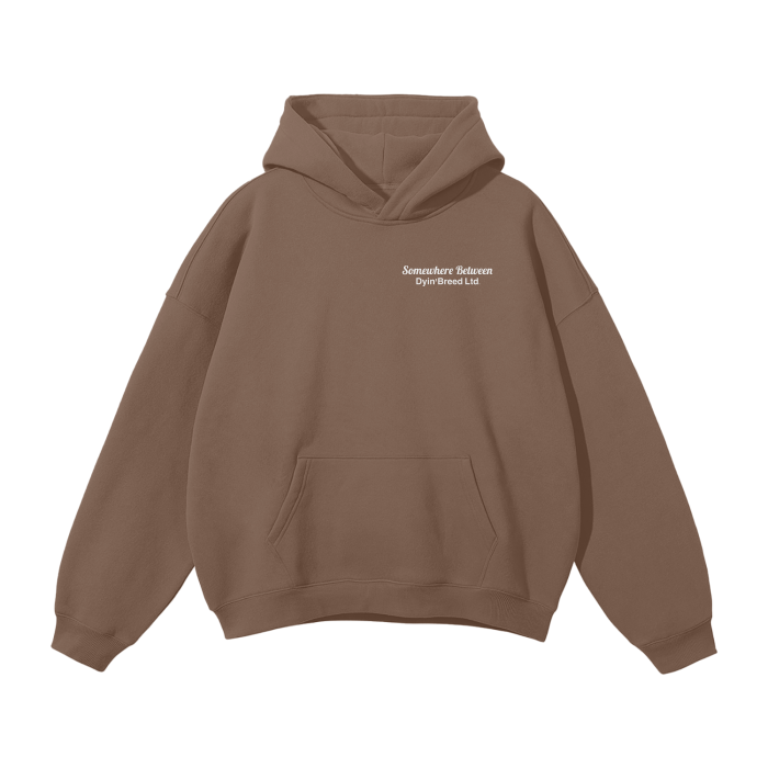 "Living and Dyin'" Oversized Hoodie