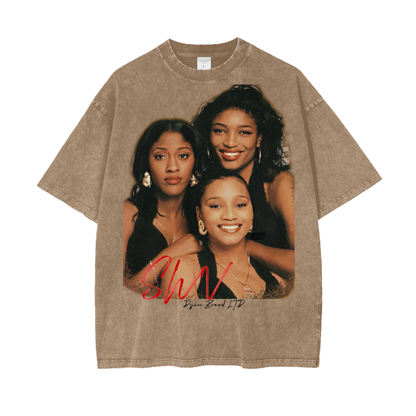 SWV Oversized Snow Wash T-Shirt