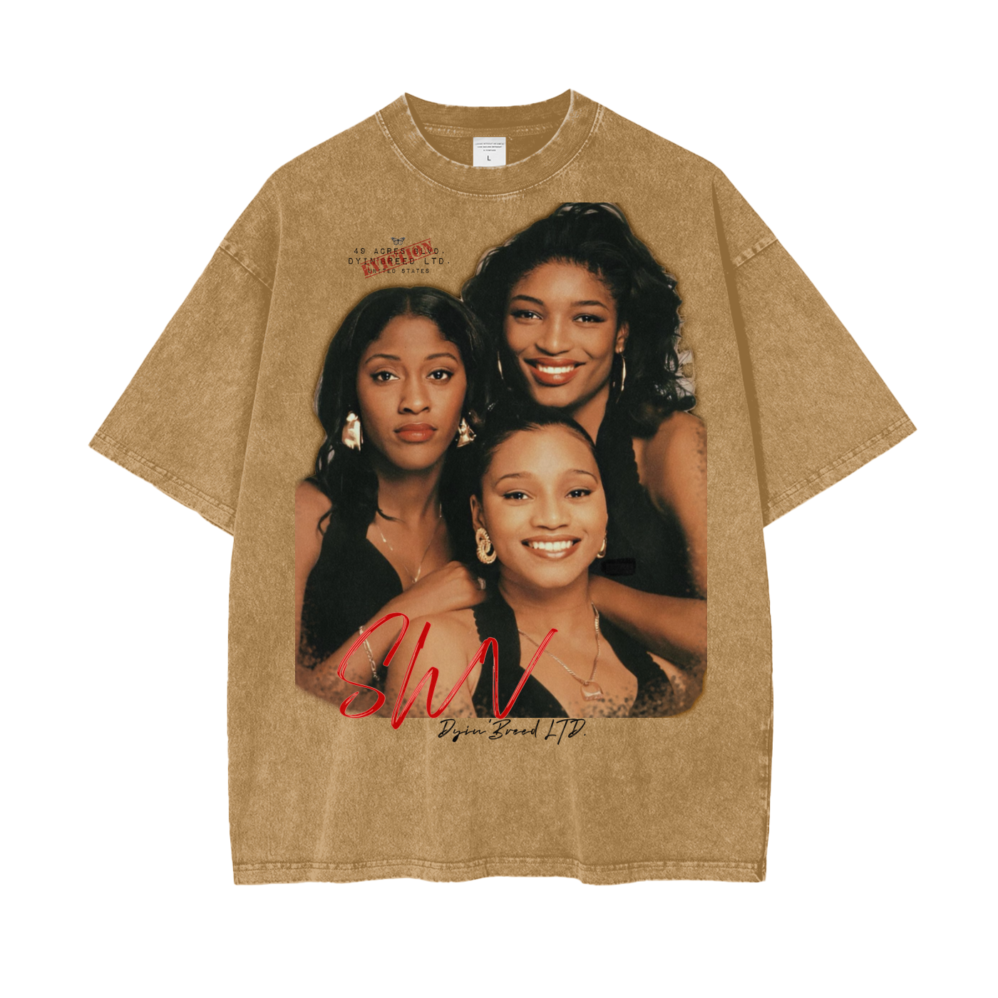 Snow Wash "SWV." Tee