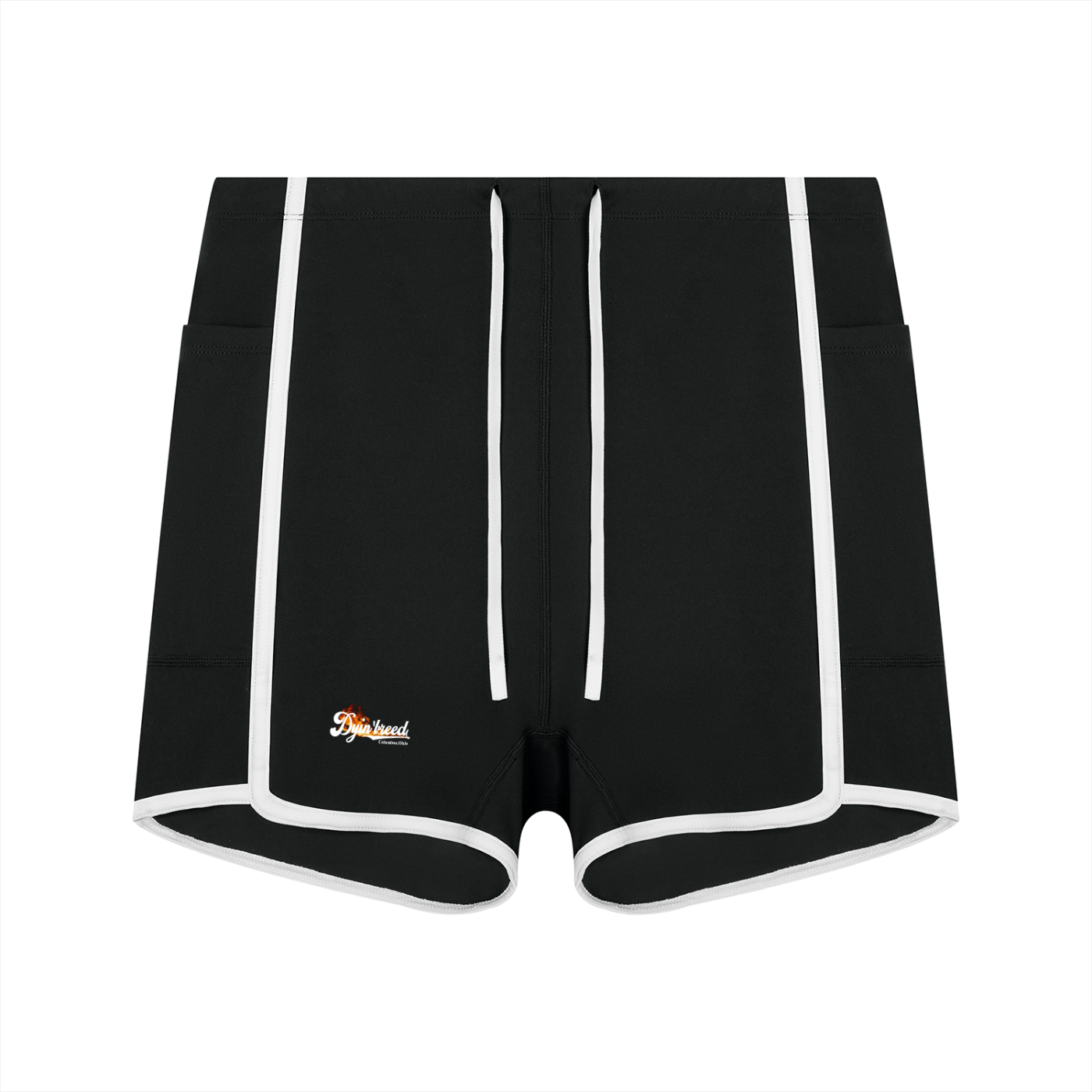 Women's High Rise "BALLPARK." Yoga Shorts