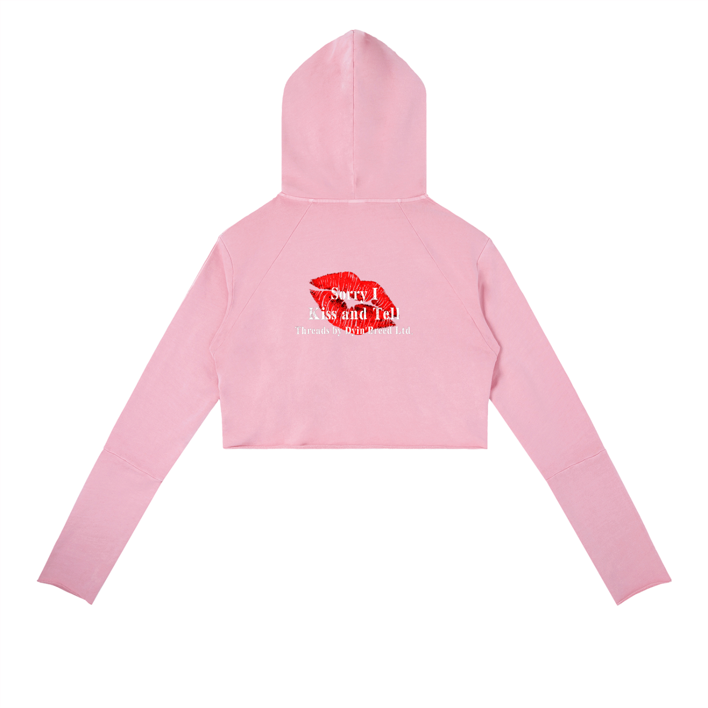 Vintage "KISS N TELL." Hoodie