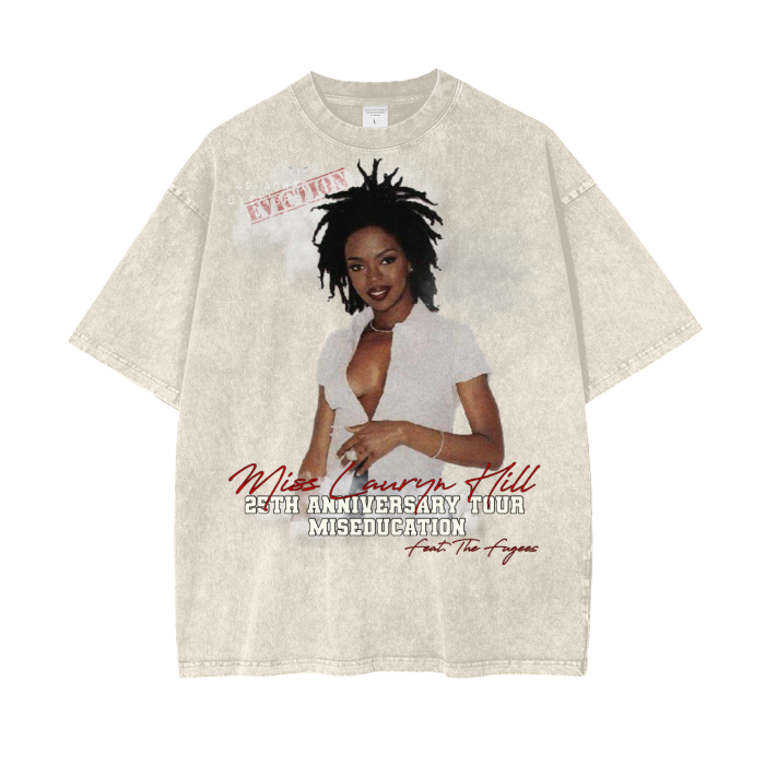 Miss Lauryn Oversized Snow Wash Tee