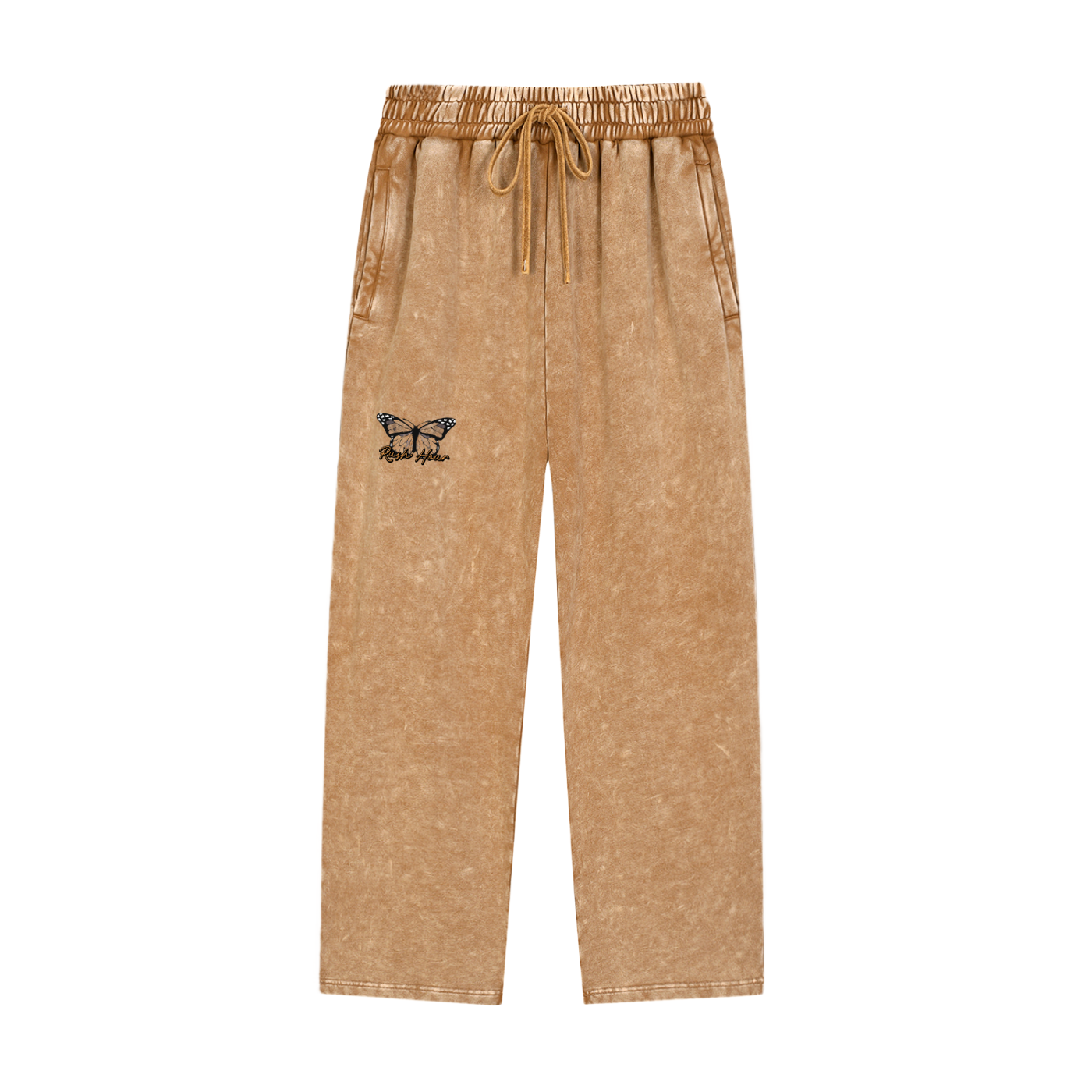 Washed Heavyweight "RUSH HOUR." Sweatpants