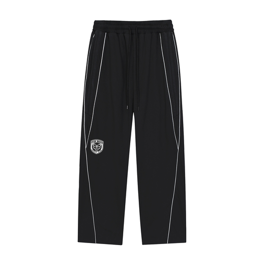 Reflective Striped "SOCCER CLUB." Sweatpants (WhiteOUT.)