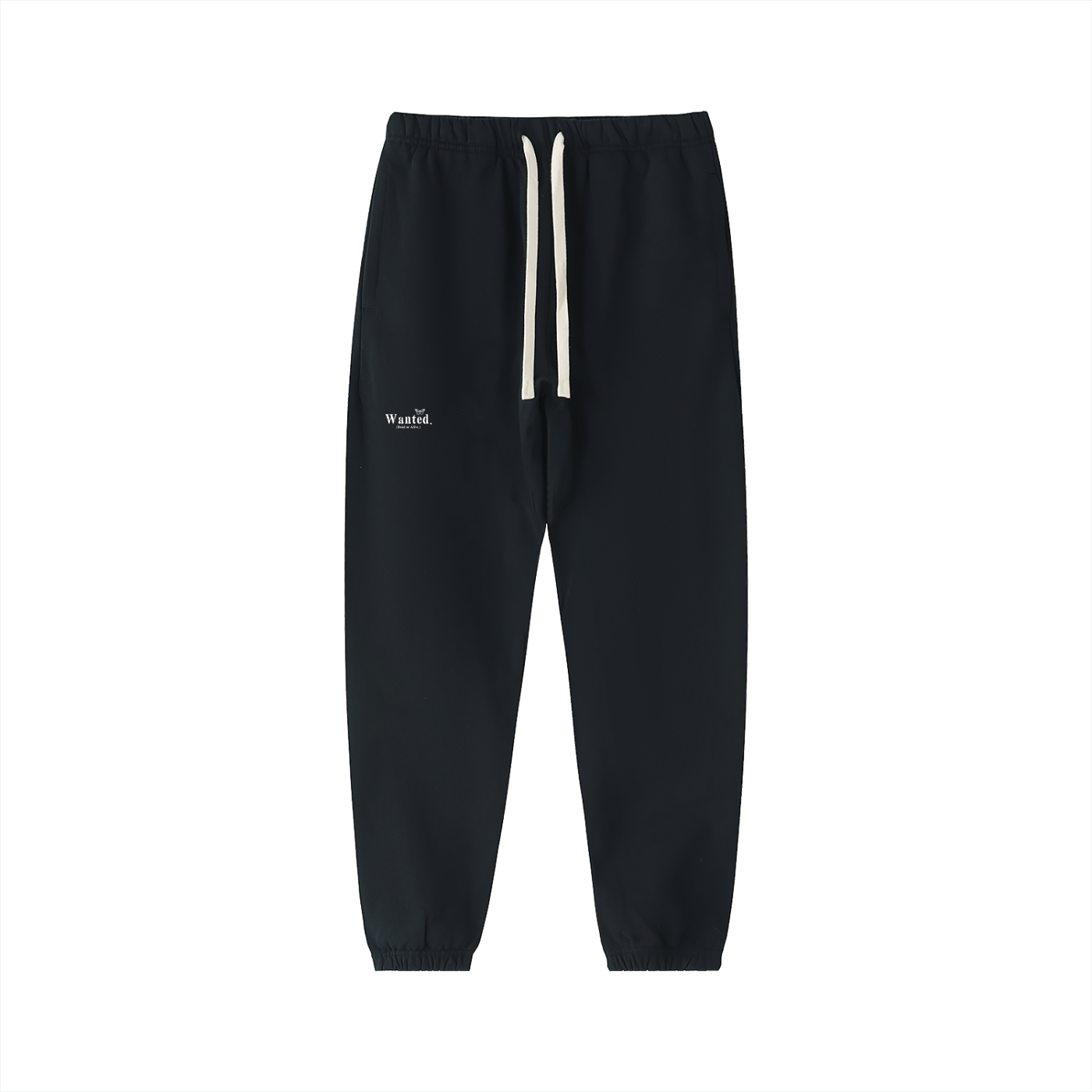 Heavyweight "WANTED." Sweatpants