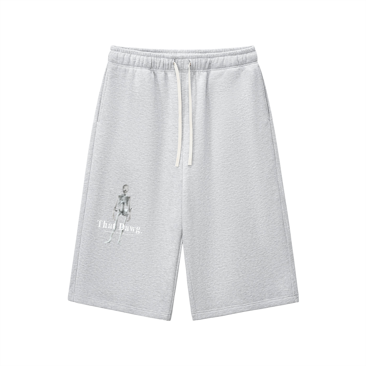 "THAT DAWG." Three-quarter Sweatshorts