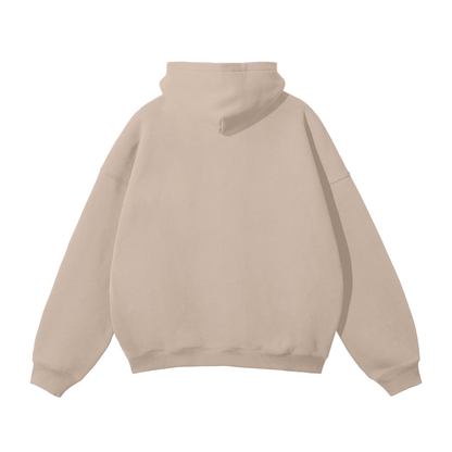 Oversized Motion Poetry Fleece Hoodie