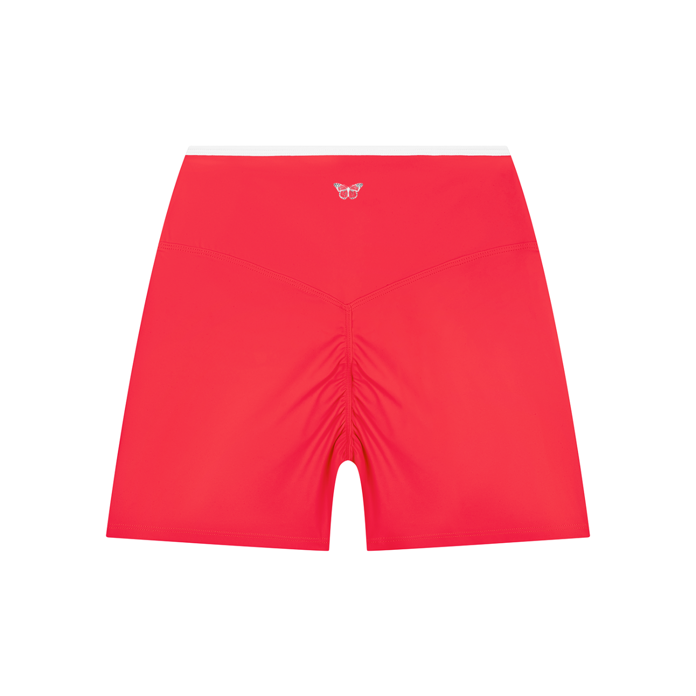 Women’s "BALLPARK." High Rise Color Block Yoga Shorts