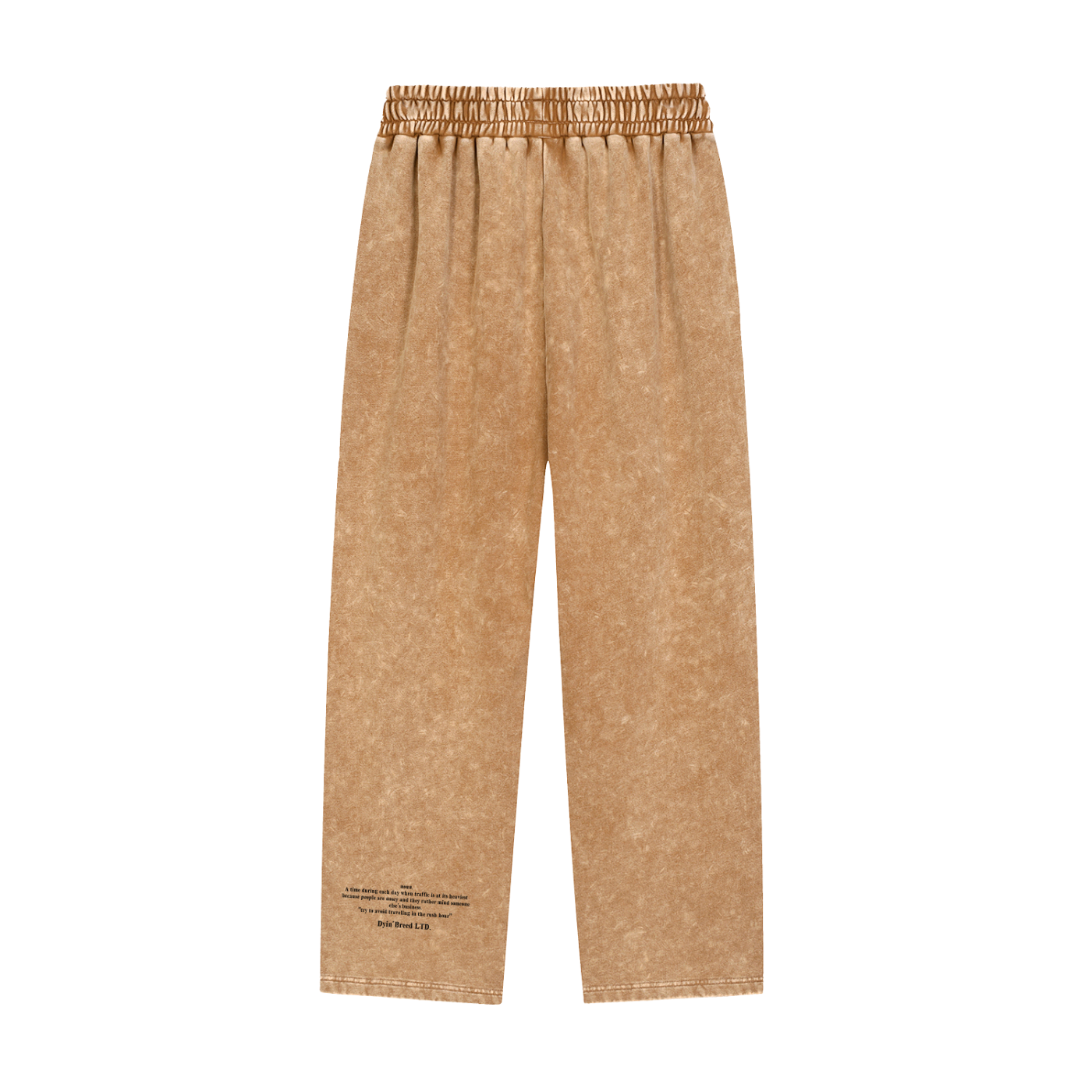 Washed Heavyweight "RUSH HOUR." Sweatpants