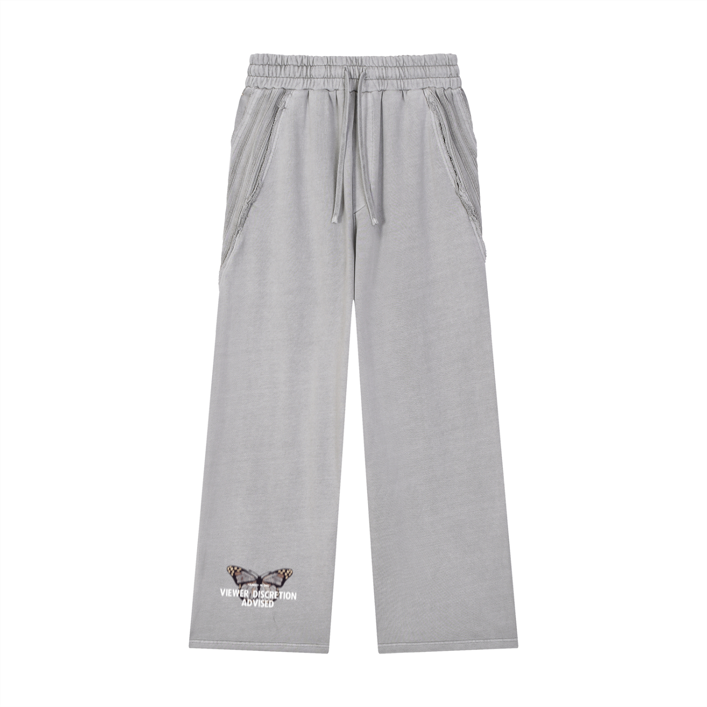 Raw Edge "ADVISORY NOTICE." Sweatpants