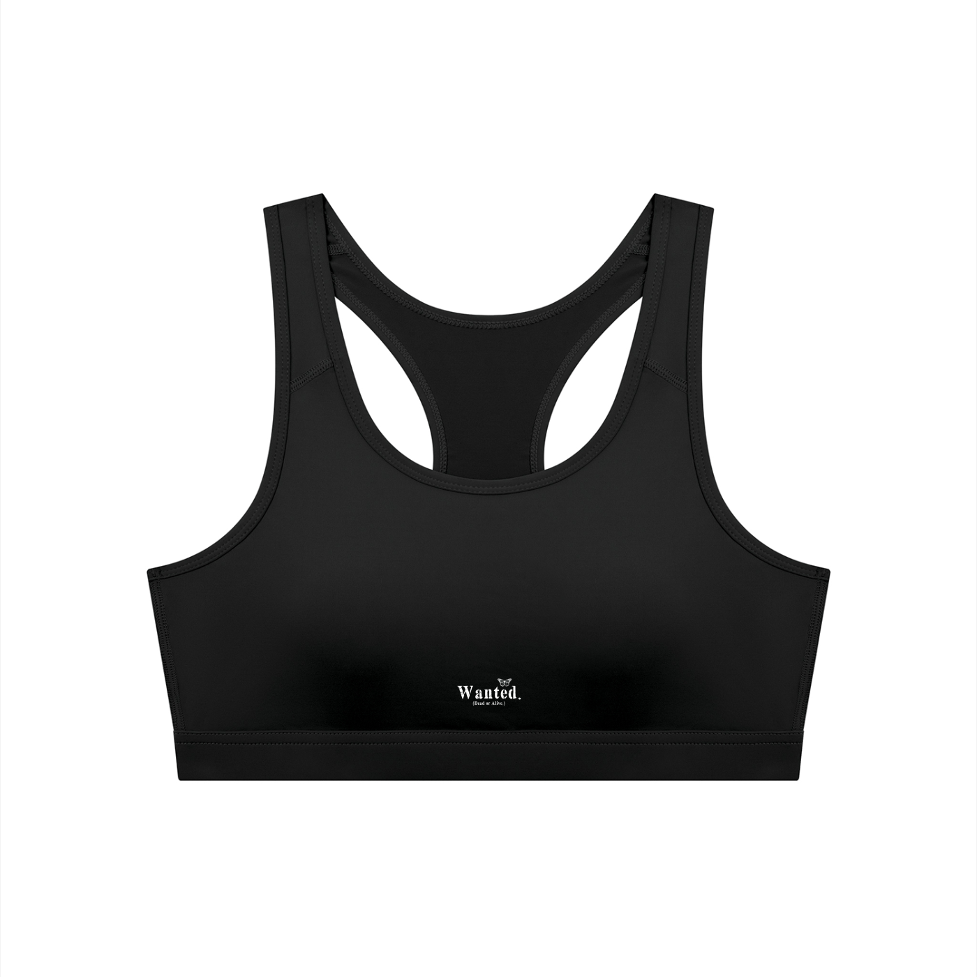 Women's "WANTED." Sports Bra (+COLORS)