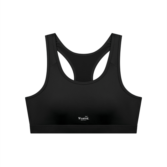 Women's "WANTED." Sports Bra (+COLORS)