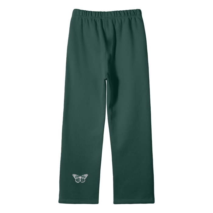 "Butterfly Effect" Solid Color Sweatpants (Straight Leg)