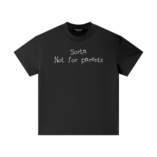 Pure Cotton "NOT FOR PARENTS." Kids Tee