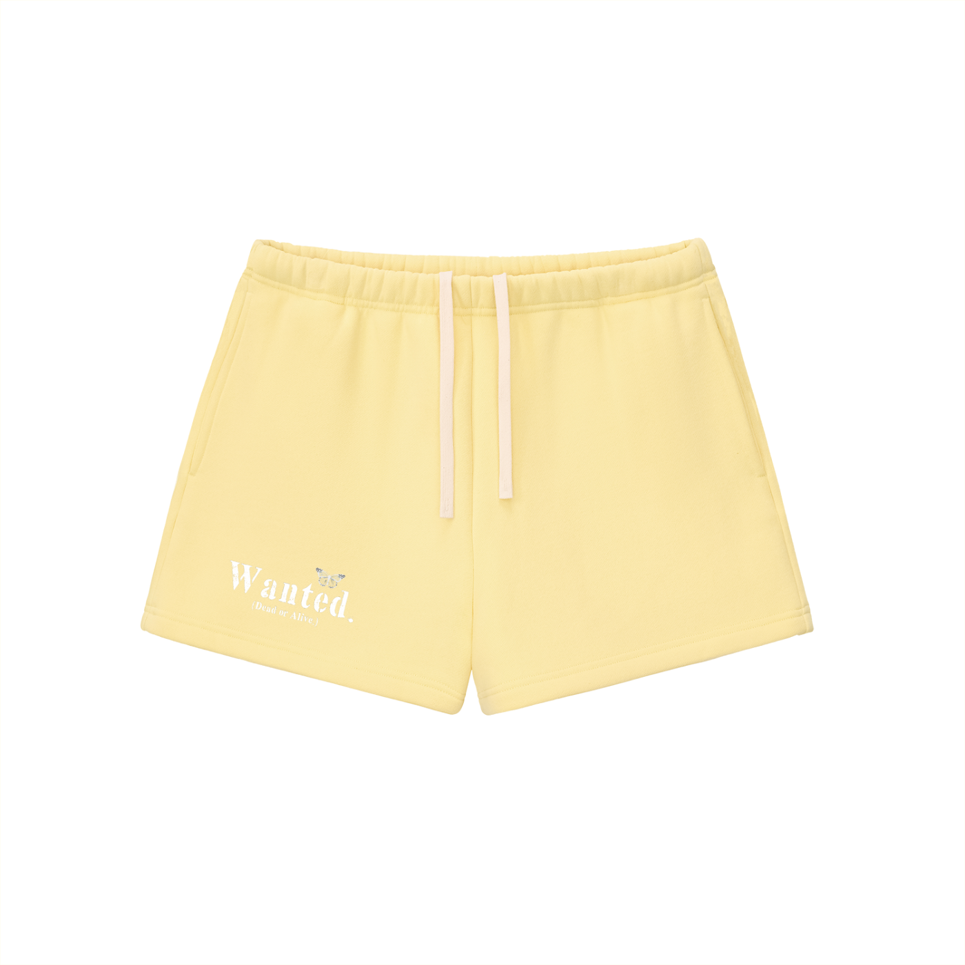 Women's Fleece "WANTED." Sweatshorts