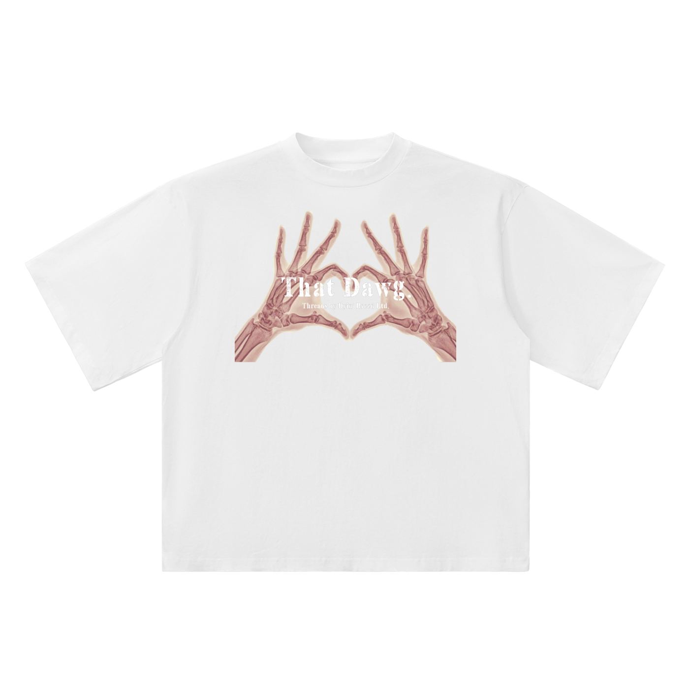 Oversized "THAT DAWG." Drop Shoulder Tee