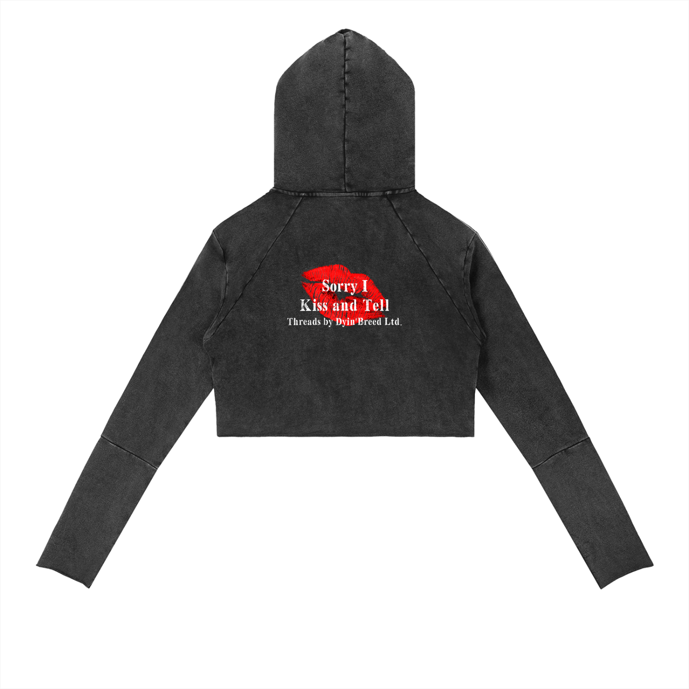 Vintage "KISS N TELL." Hoodie