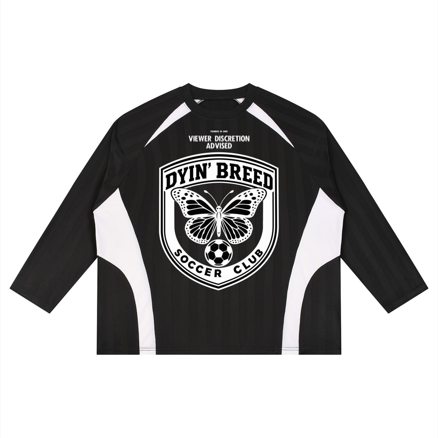 Color Block Jacquard "SOCCER CLUB." Jersey