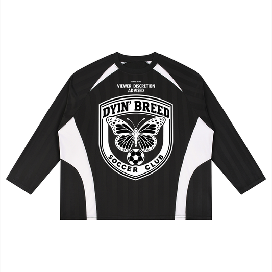 Color Block Jacquard "SOCCER CLUB." Jersey