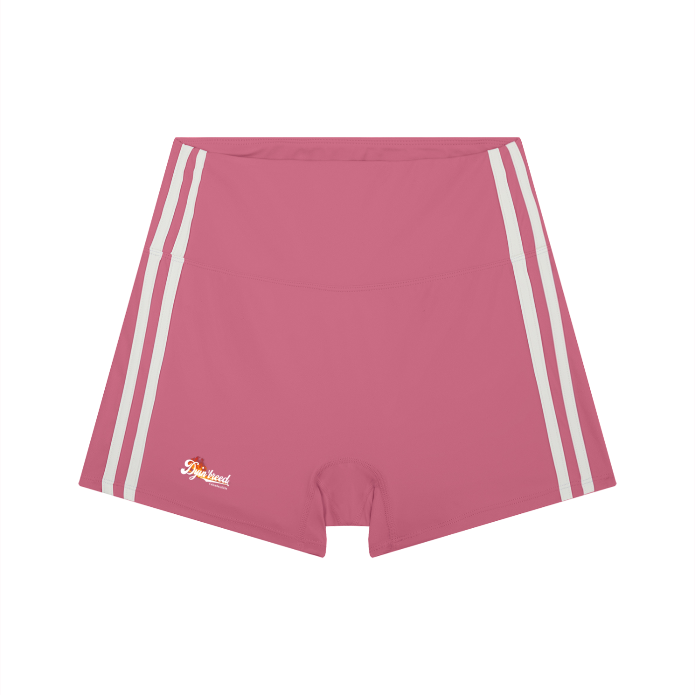 Women’s "BALLPARK." High-Waist Color Block Yoga Shorts