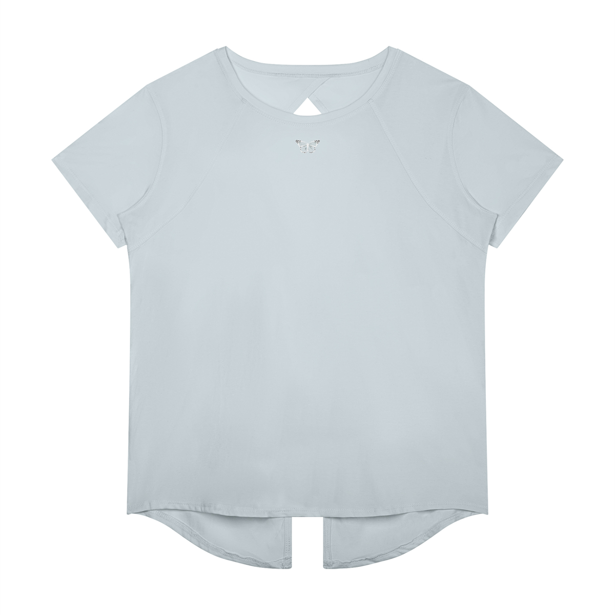 Women's "WANTED."Training Tee (open back)