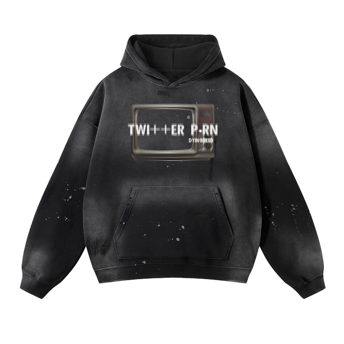 Vintage Wash "TWITTER" Hoodie