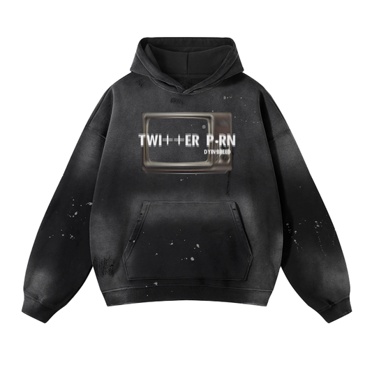Vintage Wash "TWITTER" Hoodie