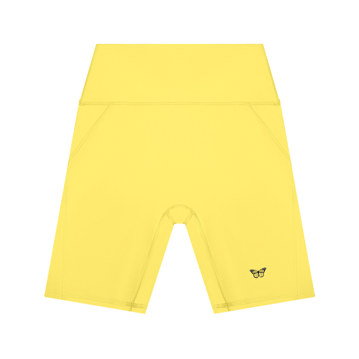 Women’s Lycra "WANTED." High Waisted Yoga Shorts