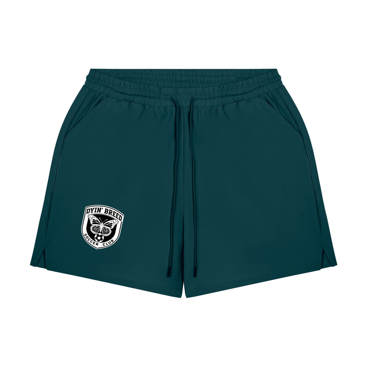 "SOCCER CLUB." Performance Shorts