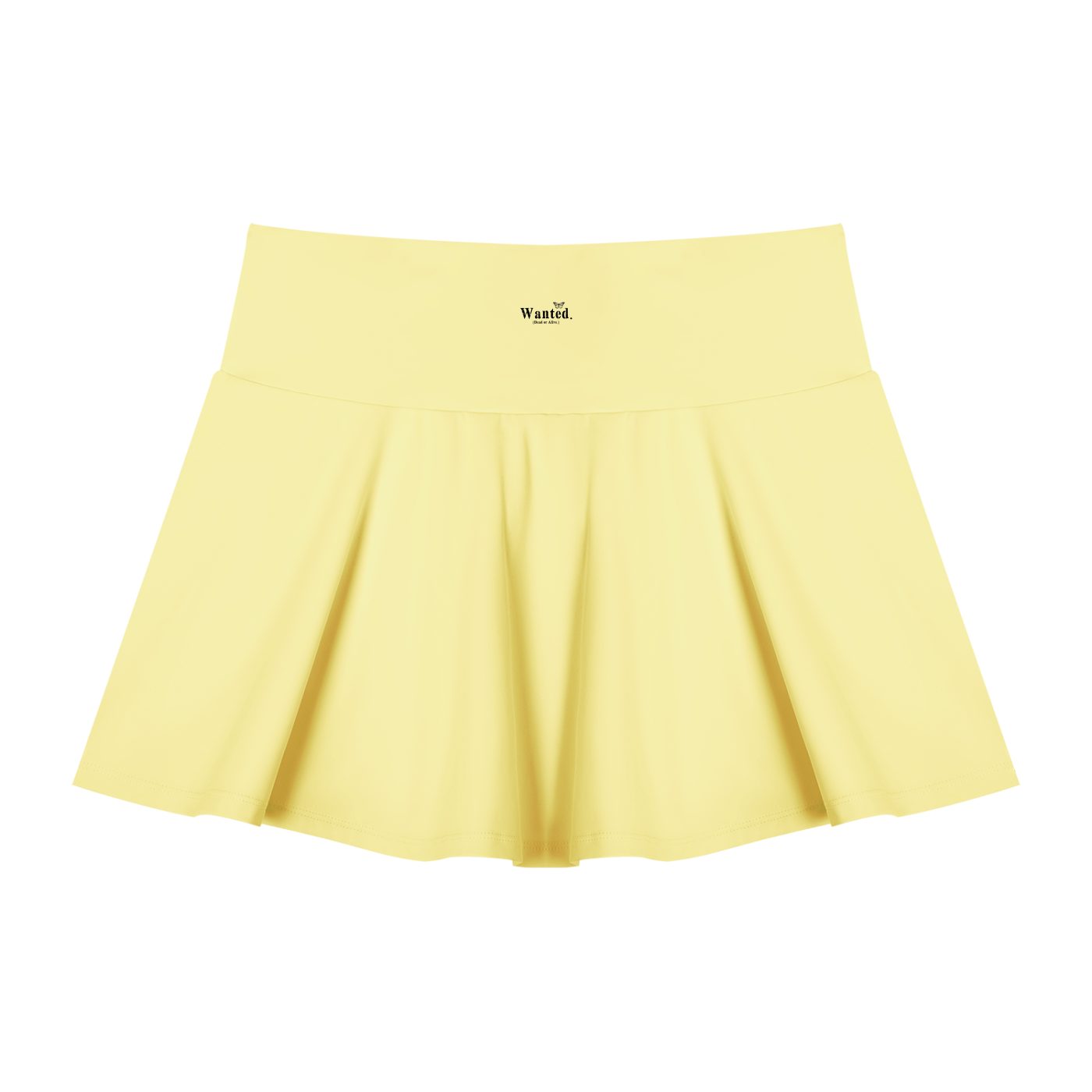 Women’s Pleated "WANTED." Skirt