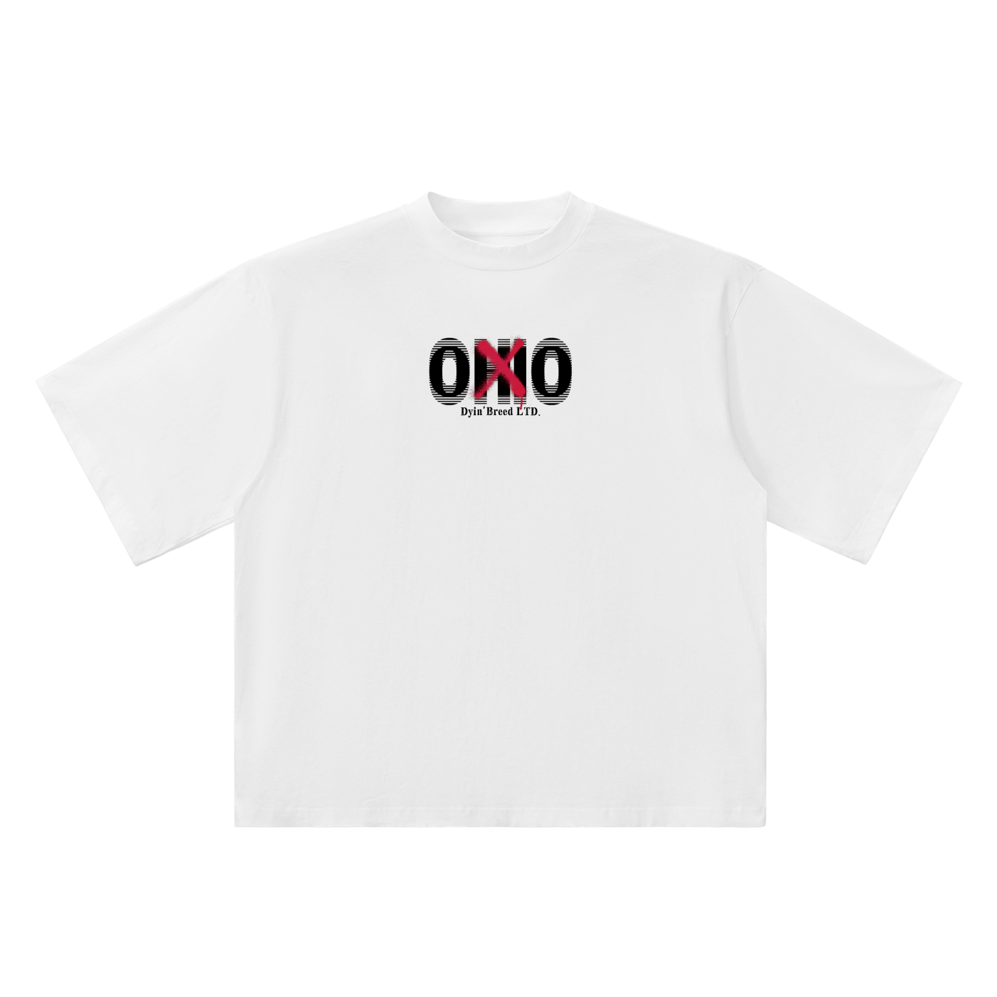 Oversized "OHIO." Drop Shoulder Tee