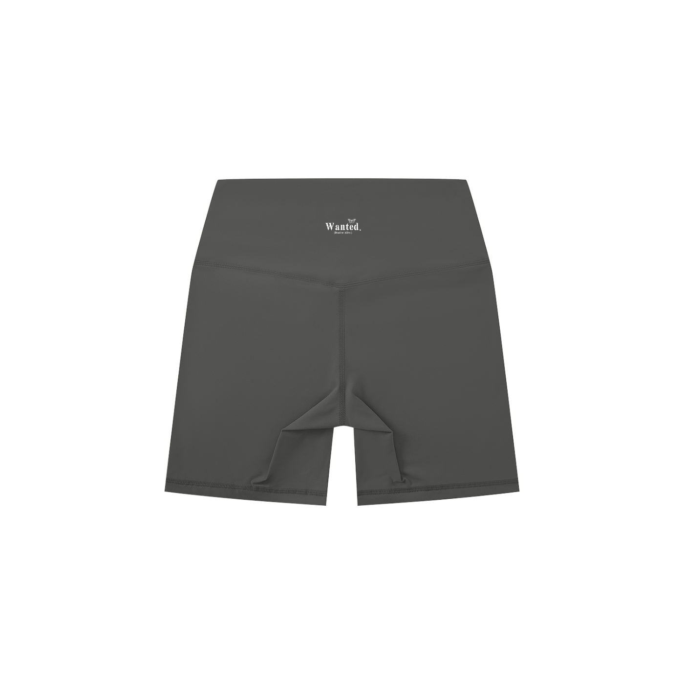 Women's High-Waisted "WANTED." Biker Shorts