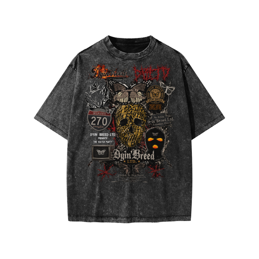 Washed "CHAOS PT2." Kids' Tee