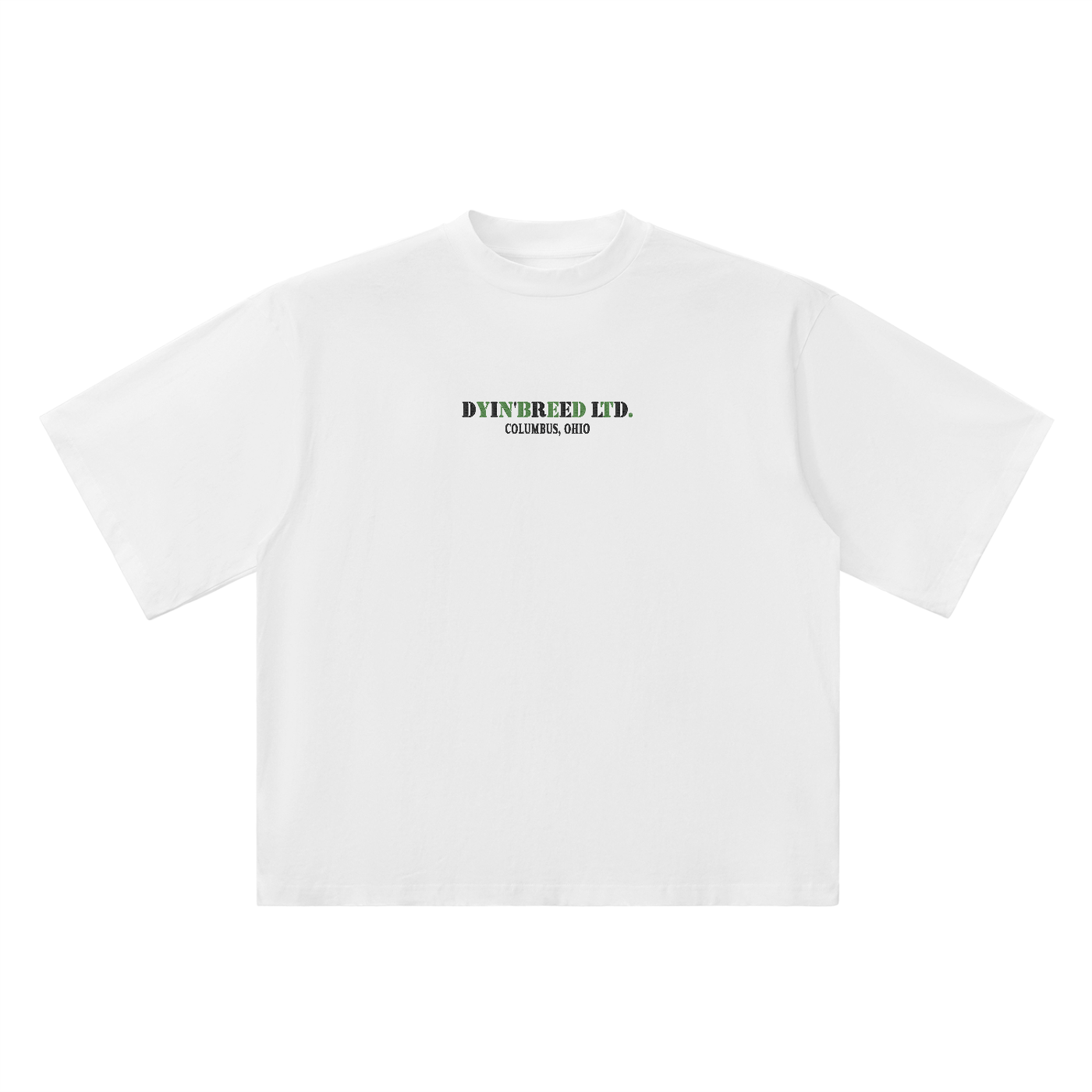 Oversized Drop Shoulder "ARMY." Tee