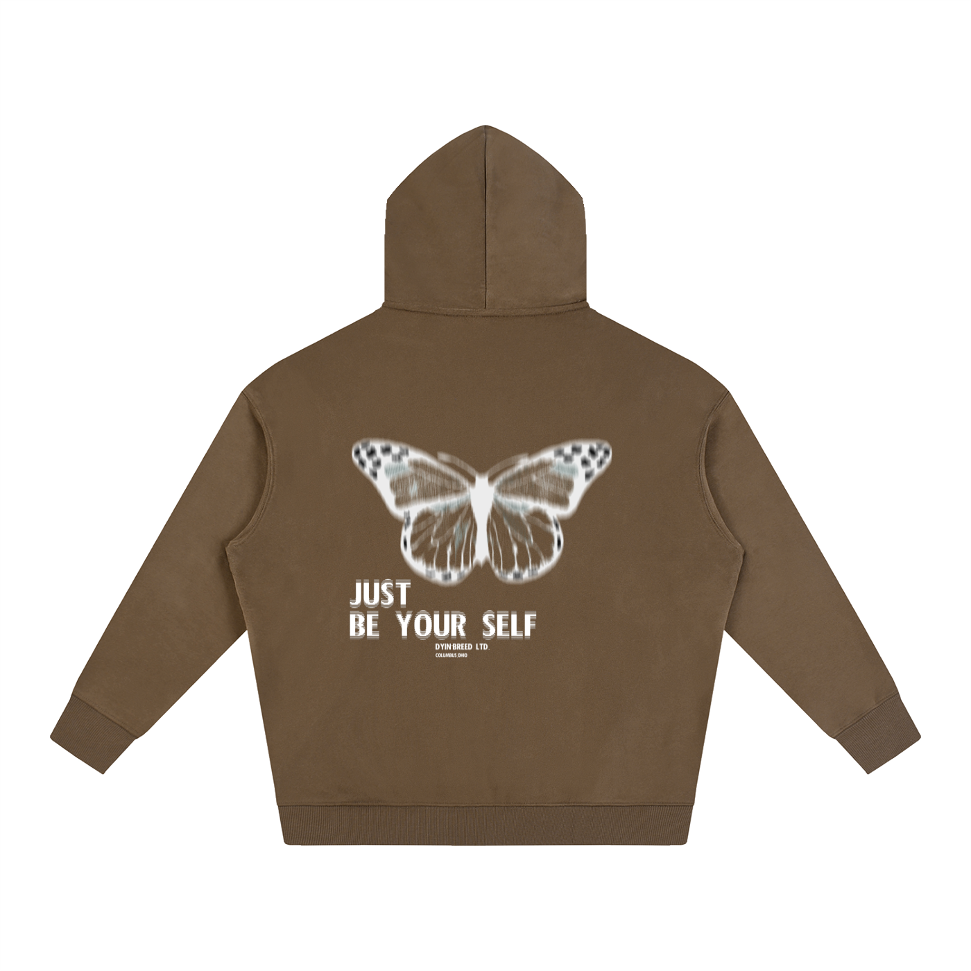 "JUST BE YOU." Fleece Hoodie