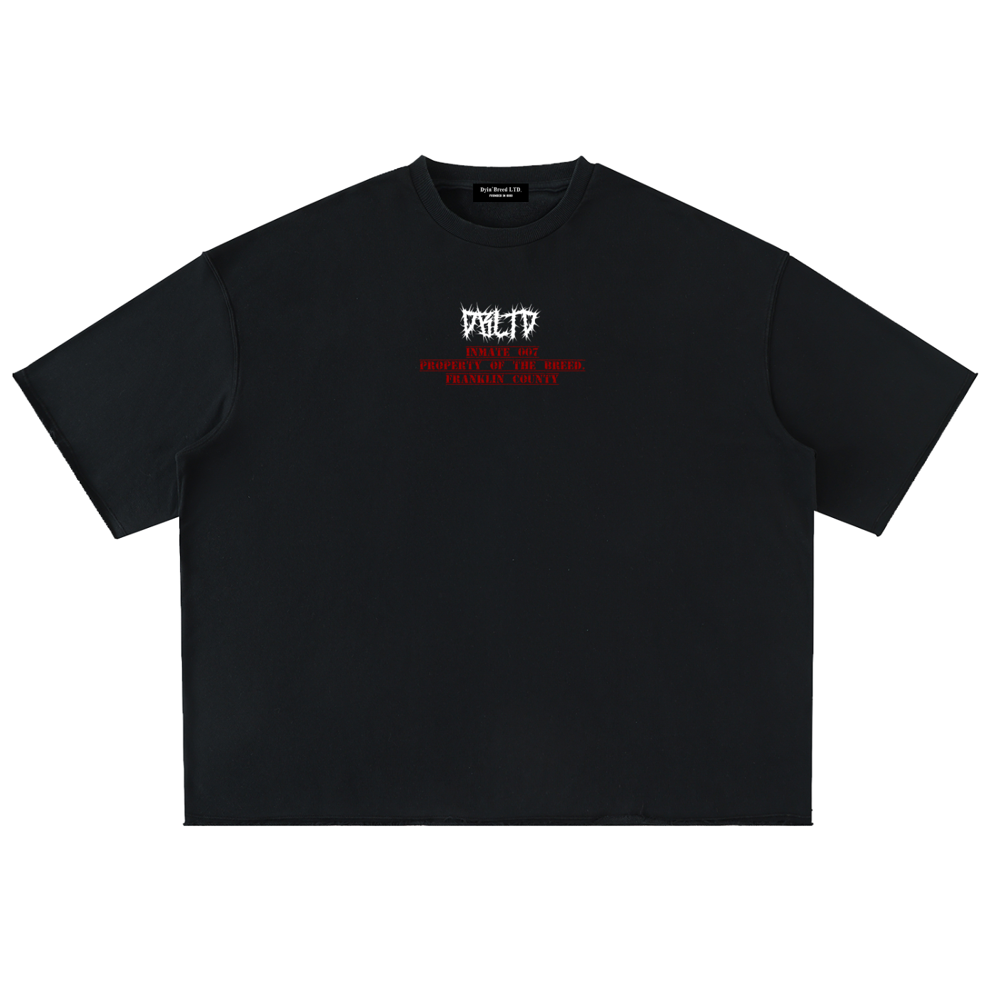 "FREE THE GUYS." Rolled Hem Half Sleeve Tee