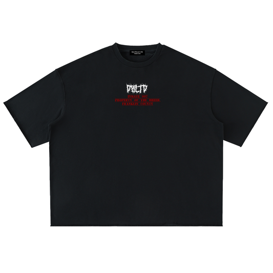 "FREE THE GUYS." Rolled Hem Half Sleeve Tee