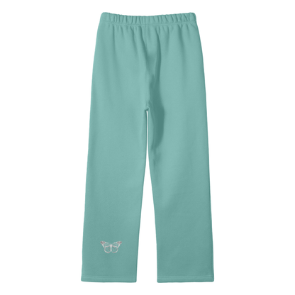 "Butterfly Effect" Solid Color Sweatpants (Straight Leg)