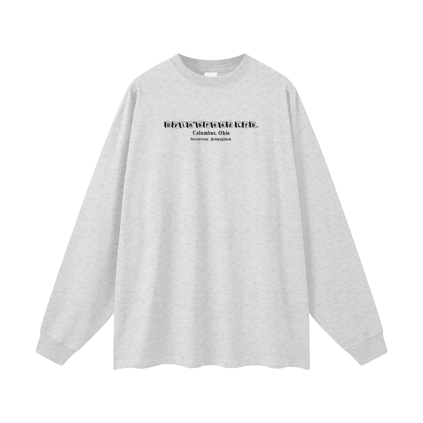 "BUILDING BLOCKS." Long Sleeve Tee