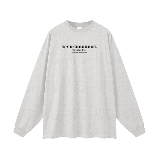 "BUILDING BLOCKS." Long Sleeve Tee